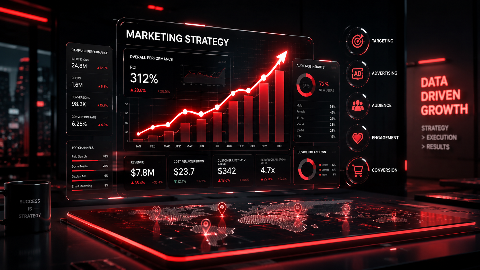 أفضل استراتيجيات التسويق الرقمي للشركات في الدار البيضاء